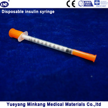 Wegwerf 1cc Insulinspritzen 0.5cc Insulinspritzen 0.3cc Insulinspritzen (ENK-YDS-040)